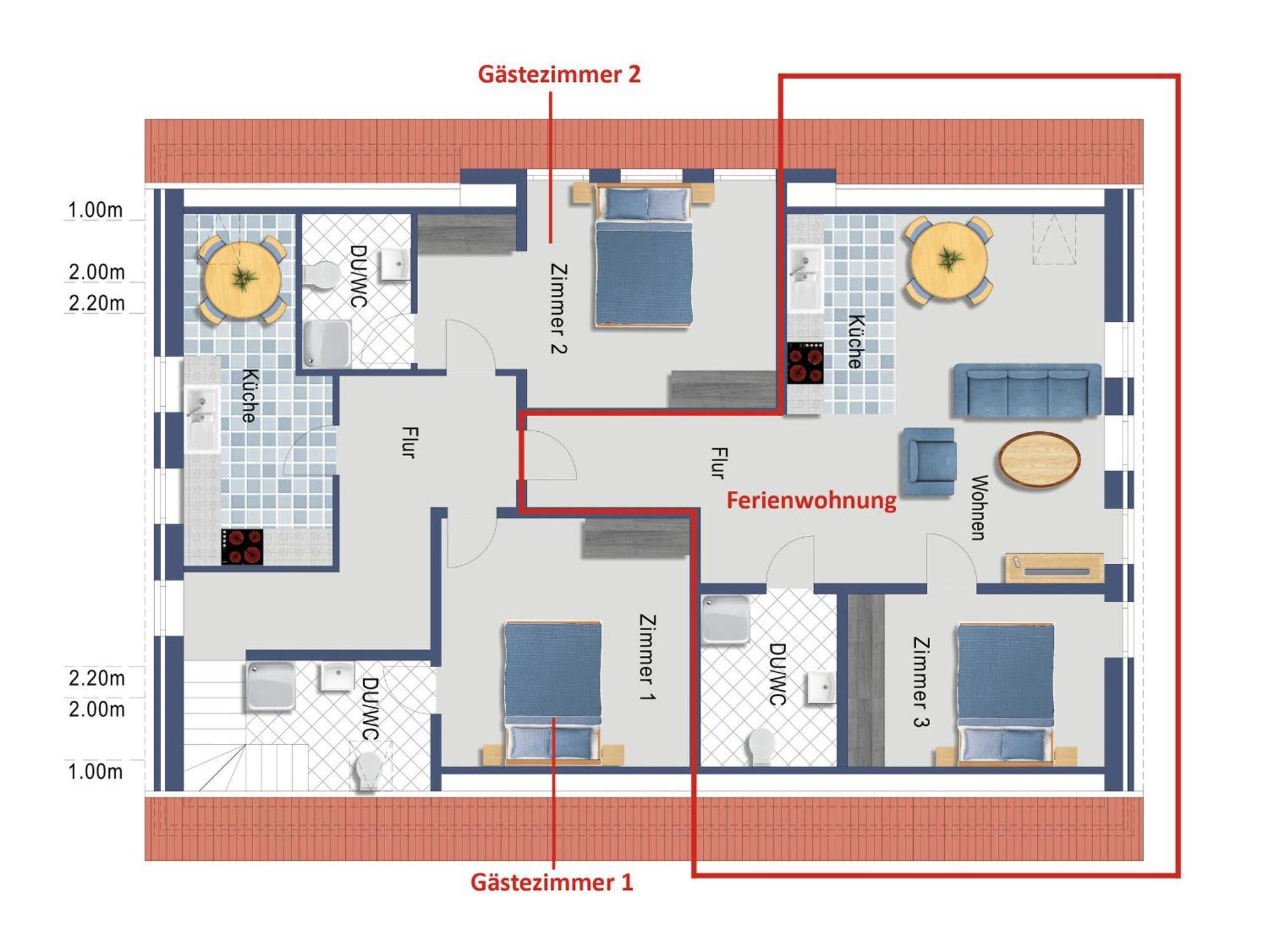 Ferienzimmer 1 Engelmann-Beck Hanstedt Ngoại thất bức ảnh
